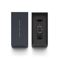 Armbanduhr Daniel Wellington Dame QUADRO PRESSED SHEFFIELD in Stahl DW00100435 - DW00100435